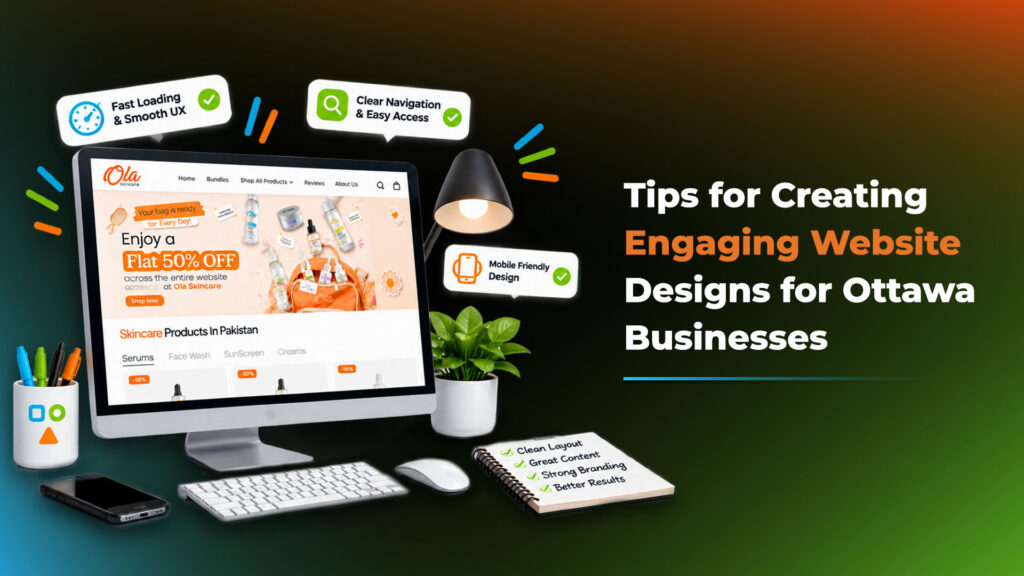 engaging website design tips