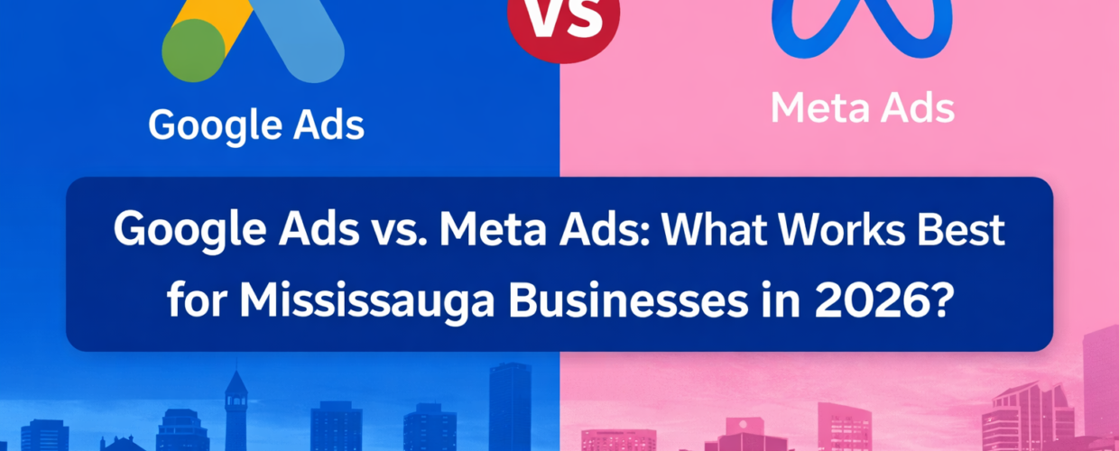 Google Ads vs. Meta Ads: What Works Best for Mississauga Businesses in 2026?